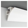 Polystyrol-Formteil - Doppelter Lichtbogen - für LED-Streifen - 2 Meter
