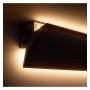 Polystyrol-Formteil - Doppelter Lichtbogen - für LED-Streifen - 2 Meter