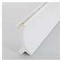 Polystyrol-Leiste - Doppellichtkurve - für LED-Streifen - 2 Meter