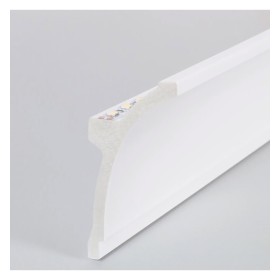 Polystyrol-Leiste - Ellipse - für LED-Streifen - 2 Meter