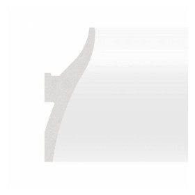 Polystyrol-Leiste - Gesims - für LED-Streifen - 2 Meter