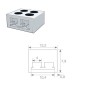 Schraubverbinder für LED-Streifen SMD - 10 mm - IP20