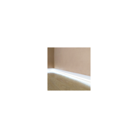 Sockelleiste aus Polystyrol - Klassisch - für LED-Streifen - 2 Meter