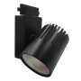 LED Strahler 40W GRAZ Schwarz BRIDGELUX Chip 1-Phasen Schienensystem CRI +98 - CCT