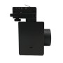 LED Strahler 40W GRAZ Schwarz BRIDGELUX Chip 3-Phasen Schienensystem CRI +92 - 3CCT