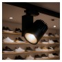 LED Strahler 40W GRAZ Schwarz BRIDGELUX Chip 3-Phasen Schienensystem CRI +92 - 3CCT