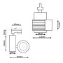 LED Strahler 40W GRAZ Schwarz BRIDGELUX Chip 3-Phasen Schienensystem CRI +92 - 3CCT