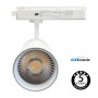 LED-Scheinwerfer 40W - 34W NEW MAYA Weiss Einkreis-Schienensystem - CCT - CRI+92 - UGR13 - 120Lm/W