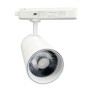 LED-Scheinwerfer 40W - 34W NEW MAYA Weiss Einkreis-Schienensystem - CCT - CRI+92 - UGR13 - 120Lm/W