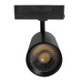 LED-Schienenstrahler 40W - 26W NEW MAYA Schwarz Dreiphasenschienen - CCT - CRI+92 - UGR13 - HOHE LUMEN