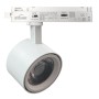 LED-Schienenstrahler 40W - 28W ODENSE Weiss für Einphasen-Stromschiene - CCT - CRI+92 - UGR13 - 24º