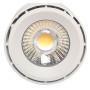LED-Schienenstrahler 40W - 28W ODENSE Weiss für Einphasen-Stromschiene - CCT - CRI+92 - UGR13 - 24º
