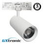 LED-Spot 40W - 30W NEW MAYA Weiss Dreiphasenschienen - CCT - CRI+92 - UGR13 - HOHE LUMEN