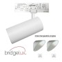 LED-Spot 40W - 30W NEW MAYA Weiss Dreiphasenschienen - CCT - CRI+92 - UGR13 - HOHE LUMEN