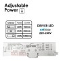 LED-Spot 40W - 30W NEW MAYA Weiss Dreiphasenschienen - CCT - CRI+92 - UGR13 - HOHE LUMEN