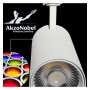LED-Spot 40W - 30W NEW MAYA Weiss Dreiphasenschienen - CCT - CRI+92 - UGR13 - HOHE LUMEN