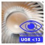 LED-Spot 40W - 30W NEW MAYA Weiss Dreiphasenschienen - CCT - CRI+92 - UGR13 - HOHE LUMEN