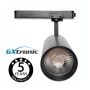 LED-Spot 40W - 34W NEW MAYA Schwarz Einphasenschienenstrahl - CCT - CRI+92 - UGR13 - 120Lm/W