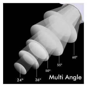 LED-Strahler - 1-Phasen- 40W-34W - ROME - GxTronic-Treiber - Einstellbare Optik 24º-60º -UGR13- CCT