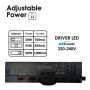 LED-Strahler - Dreiphasig - 40W-30W - ROME Schwarz - GxTronic-Treiber - Einstellbare Optik 24º-60º -UGR13- CCT