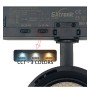 LED-Strahler - Dreiphasig - 40W-30W - ROME Schwarz - GxTronic-Treiber - Einstellbare Optik 24º-60º -UGR13- CCT