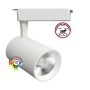 LED-Strahler 30W PARMA Weiss Einphasenschiene - CCT - CRI+92 - 48º