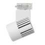 LED-Strahler 40W GRAZ Weiss Chip Bridgelux 3CCT - Einphasenschiene - 4400Lm - CRI +98