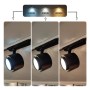 LED-Strahler 40W-28W Einphasig - ROMA Schwarz - GxTronic Treiber - Verstellbare Optik 24º-60º - UGR13 - CCT