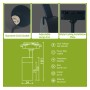 Schienenstrahler - BORNE SCHWARZ - Für GU10-Lampen - Monophasiges Aluminium