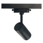 Schienenstrahler - BORNE SCHWARZ - Für GU10-Lampen - Monophasiges Aluminium