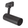 Schienenstrahler - BORNE SCHWARZ - Für GU10-Lampen - Monophasiges Aluminium