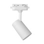 Schienenstrahler - BORNE WEISS - Für GU10-Lampen - Monophasiges Aluminium