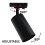 Schienenstrahler - EMMEN SCHWARZ - für GU10-Lampe - Einphasig