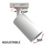 Schienenstrahler - EMMEN WEISS - für GU10-Lampe - Einphasig