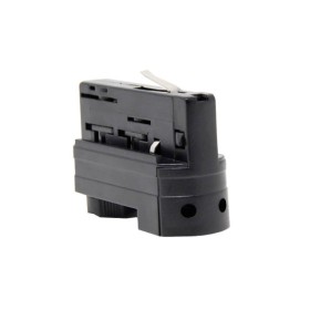 dreiphasigSchienenadapter Stecker Schwarz