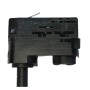 Schienenlampe SCHWARZ für Lampe GU10 - THREE-PHASE