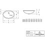 Villeroy & Boch Evana Unterbauwaschtisch 61,5 x 41,5 cm