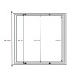 Einbaurahmen für LED-Panele 60x60 cm