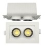 Downlight LED 12W - DREHBARES PERISKOP - Rechteckig - CCT Farbwahl
