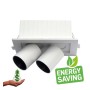 Downlight LED 12W - DREHBARES PERISKOP - Rechteckig - CCT Farbwahl