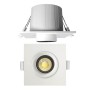 Downlight LED 6W - DREHBARES PERISKOP - Quadrat - CCT Farbwahl