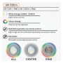 Downlight LED 6W RGB+CCT - Control Remoto - Chip Lumileds