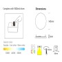 LED Einbauleuchte 12W Frameless QUASAR - OSRAM CHIP DURIS E 2835 - CCT