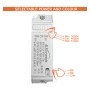 LED Einbauleuchte 12W Rund - OSRAM CHIP DURIS E 2835 - CCT - UGR19