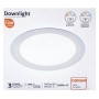 LED Einbauleuchte 12W Rund - OSRAM CHIP DURIS E 2835 - CCT - UGR19