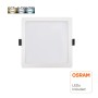 LED Einbauleuchte 15W Quadratisch - OSRAM CHIP DURIS E 2835 - CCT - UGR17