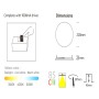 LED Einbauleuchte 24W Frameless QUASAR - OSRAM CHIP DURIS E 2835 - CCT
