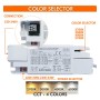 LED Einbauleuchte 24W Rund - OSRAM CHIP DURIS E 2835 - CCT - UGR17