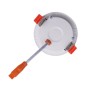 LED Einbauleuchte 8W Rund - OSRAM CHIP DURIS E 2835 - CCT - UGR17