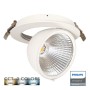 LED Einbaustrahler 30W - Philips CertaDrive - Schwenkbar Rund - HAMBURG